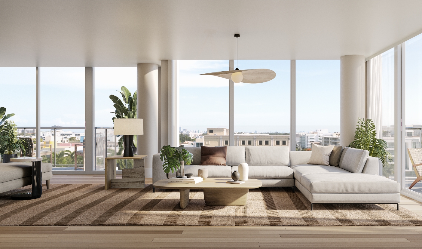 View of THE WELL Bay Harbor Condos: Wellness Oasis in Miami